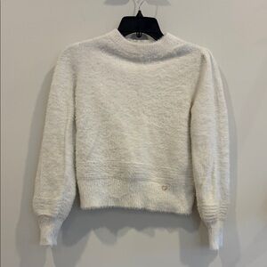 Girls Mayoral Soft Cream Sweater